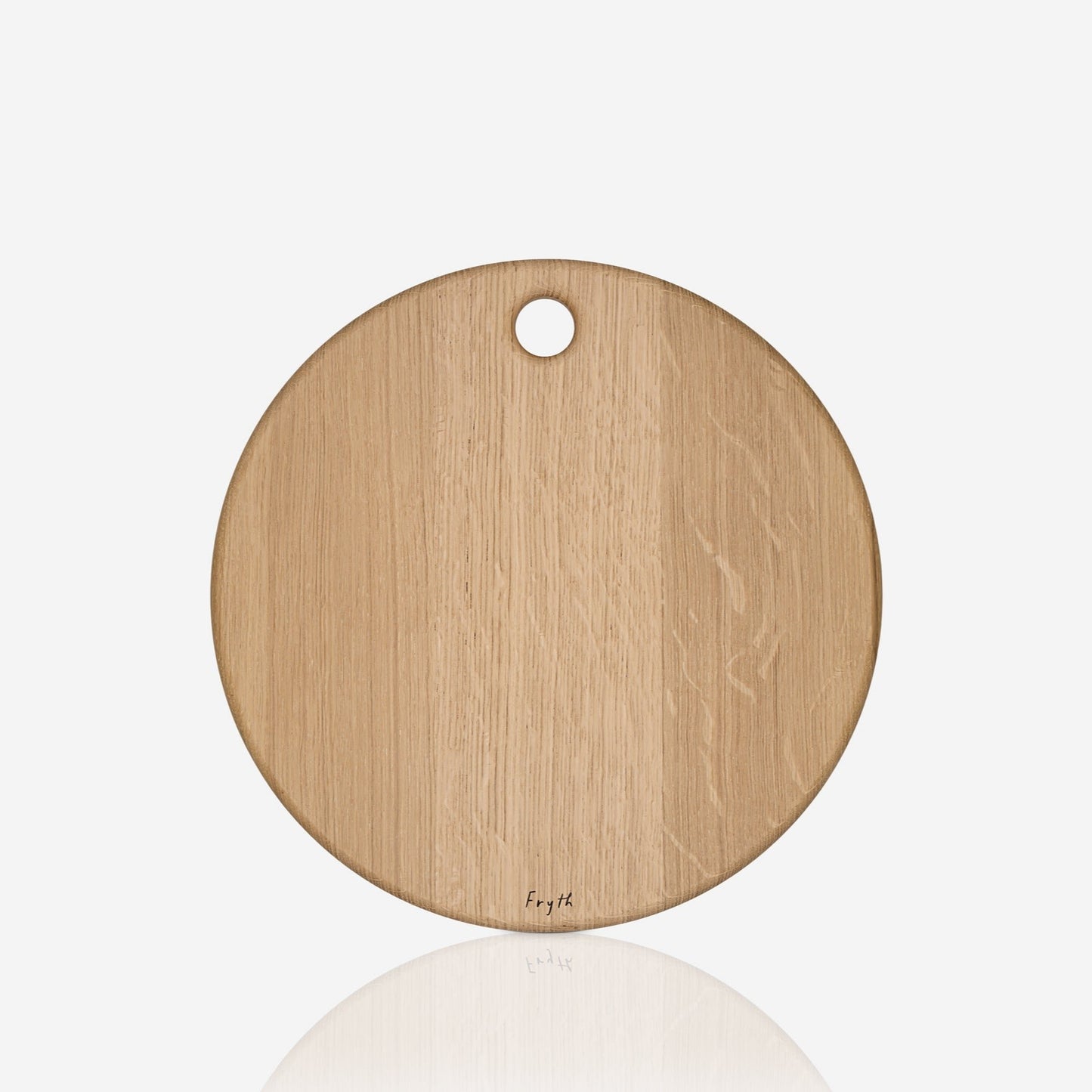 No.1 - Round Wooden Pizza Board - Oak