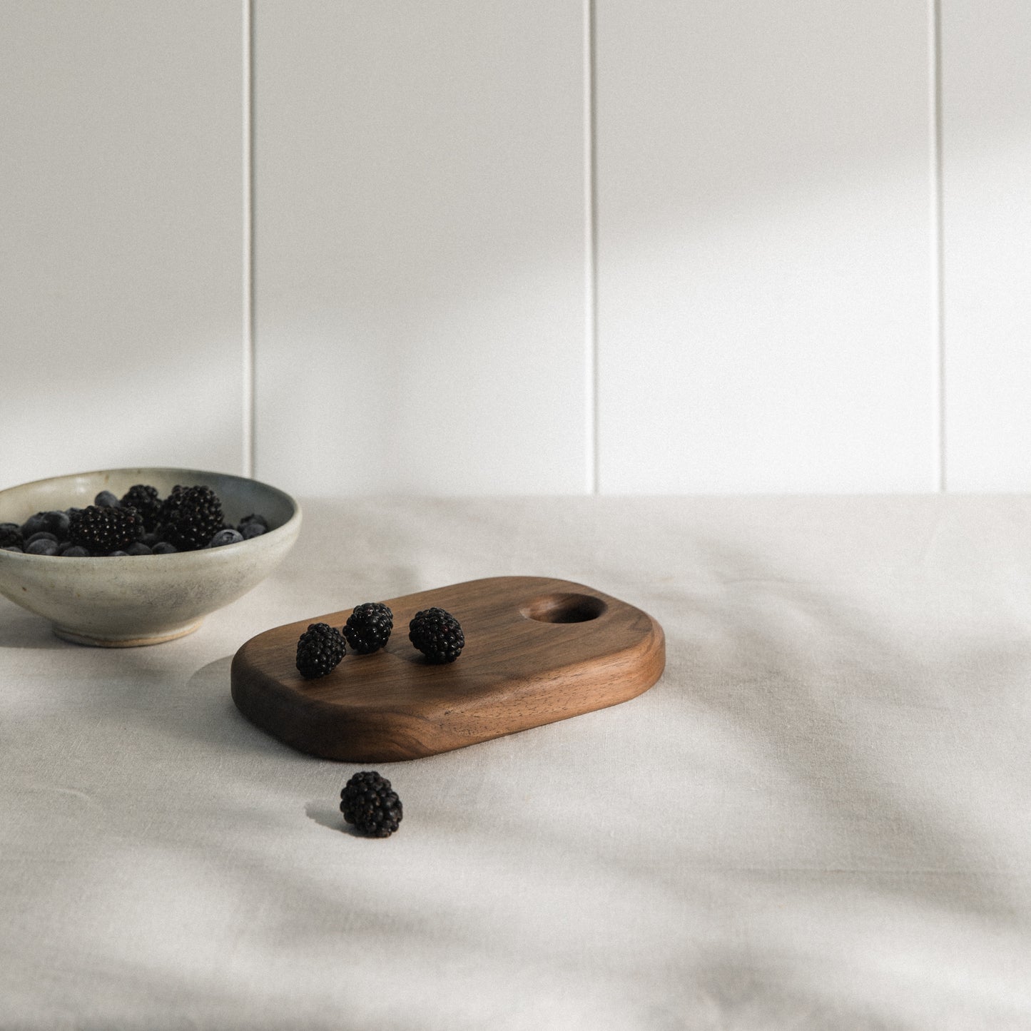 No.1 - Little Wooden Chopping Board - Walnut