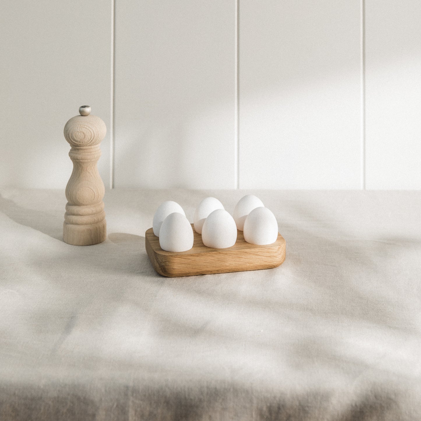 Pre-Order - Wooden Egg Holder - Oak